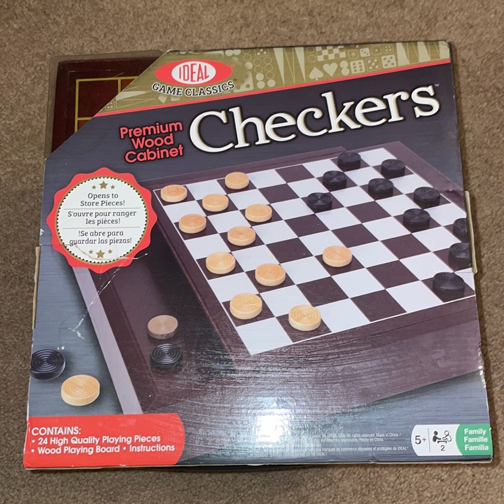 Checkers game NEW - Picture 2 of 2